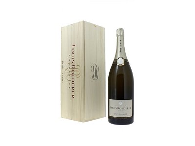 Brut premier jeroboam roederer cas.legno