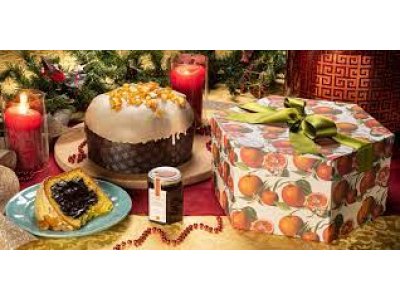 Panettone arancia kg.1 + crema al cioccolato g.125