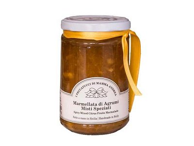 Marmellata di agrumi speziati g.350 mamma andrea