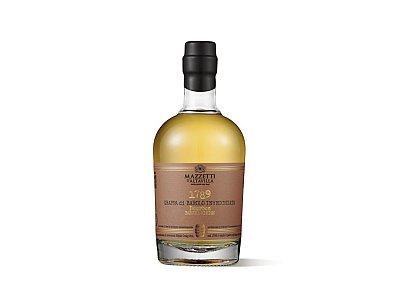 Grappa barolo bourbon cask mazzetti