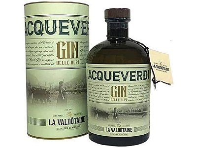 La Valdotaine Gin delle alpi acqueverdi la valdotaine litro