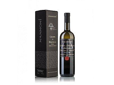 Grappa di brunello riserva oro dei carati nannoni