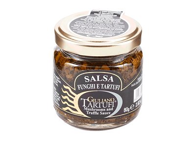 Salsa funghi e tartufi 7% g.130 giuliano tartufi