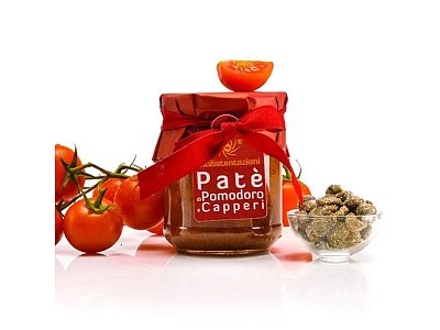 Patè di pomodoro e capperi g. 180 sicilia tent.