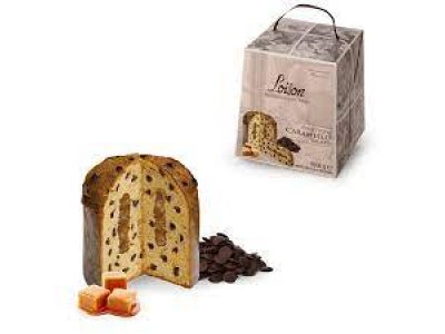 Panettone caramello salato kg.1 loison astuccio