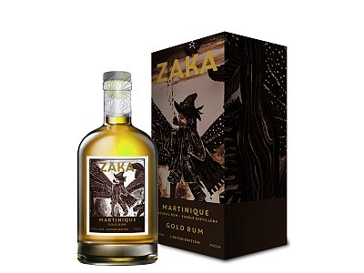 Rum gold zaka martinique