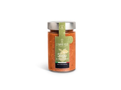 Sugo pronto bio tonno e pesto 200 g. le mareviglie