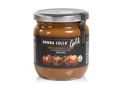 Crema nocciola al caramello salato g.400 coronelli