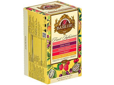 Basilur fruit infusion 20 filtri