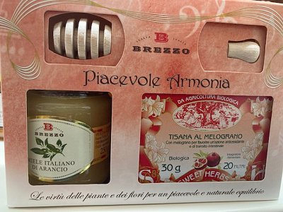 Piacevole armonia tisana + miele g.30+250 brezzo