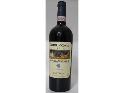 Brunello castelgiocondo 1997 frescobaldi