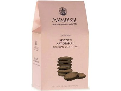 Biscotti cioccolato e sale marino marabissi g.200