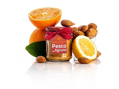 Pesto agli agrumi g.180 sicilia tentazioni