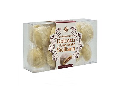 Dolcetti con cioccolato sicilianog.200 sicilia t.