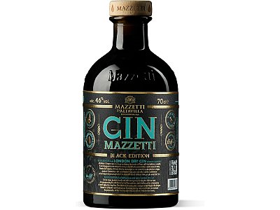 Gin black edition mazzetti