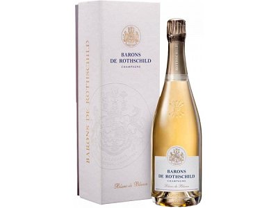 Champ.barons de rothschild blanc de b.astuccio lux