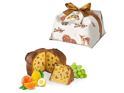 Panettone classico inc. kg.1 loison