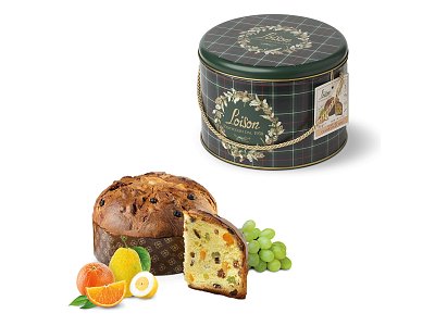 Latta con panettone classico g.750 loison