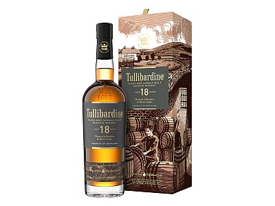 Tullibardime 18 a. maturaded bourbon & sherry cask