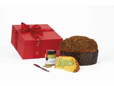 Panettone g.850+ crema pistacchio g.320 bodrato