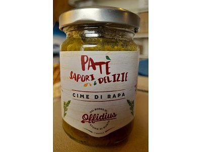 Patè cime di rapa offidius g.130