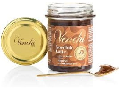 Crema spalmabile latte e nocciole g.200 venchi