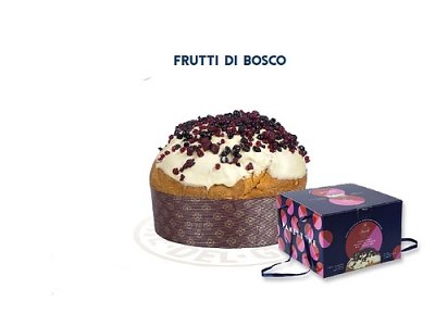 Panettone frutti di bosco kg.1 mennella