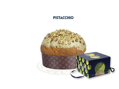 Panettone al pistacchio kg.1 mennella