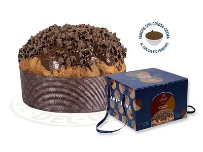 Panettone fondente 70% kg.1 mennella