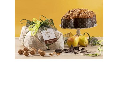 Colomba integrale pera-noci-cioc.kg.1 quacquarini